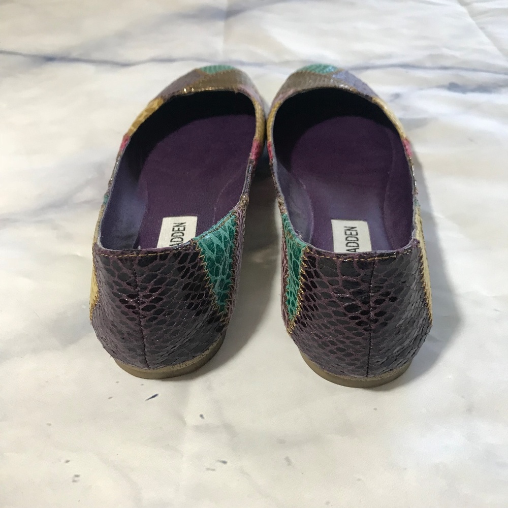 Steve Madden Patchwork Snakeskin Ballet Flats - image 5
